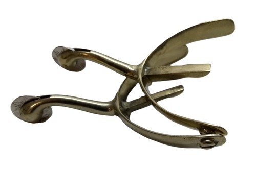 Éperons Militaires Britanniques Genuine Military Swan Neck - Parade Officier, Neufs
