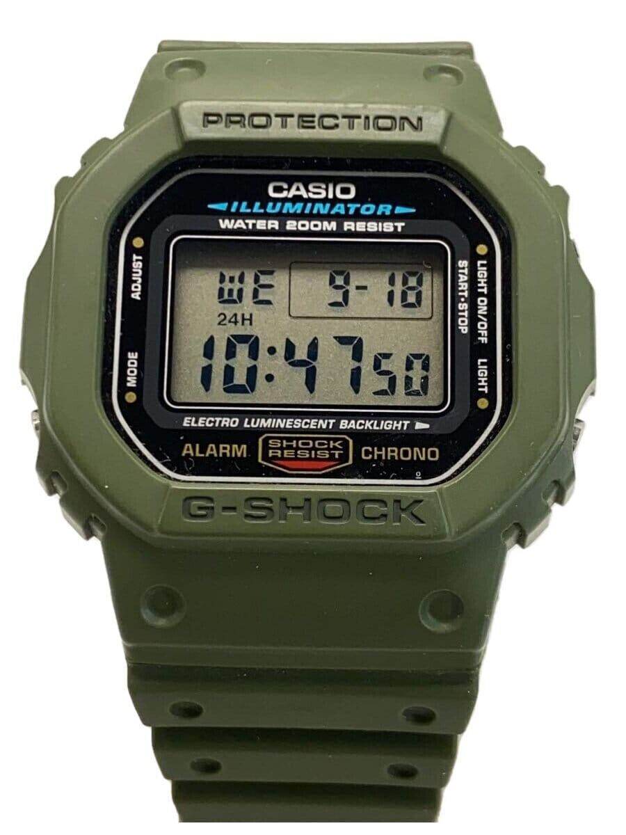 CASIO G-SHOCK DW-5600ET-3JF Khaki Resin Quartz Digital Watch CASIO G-SHOCK DW-5600ET-3JF Khaki Resin Quartz Digital Watch