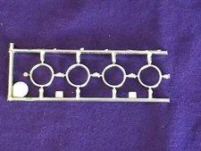 WHEEL TRIM RINGS for Moebius Galaxie 1947 1948 Chevrolet 1:25 Model Kit 46 47 48