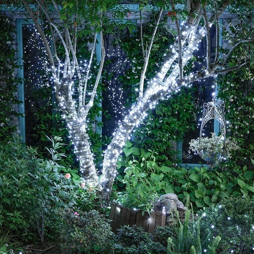 100/200 LED Solar Fairy String Light Copper Wire Outdoor Waterproof Garden Decor - Picture 44 of 48