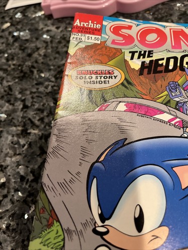 SONIC the HEDGEHOG #31 SONIC ORIGINAL SERIES NEWSSTAND VARIANT - Picture 5 of 9