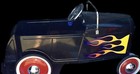 1932 Ford Roadster Flamed Hot Rod Pedal Car from Warehouse 36 in Excellent Shape