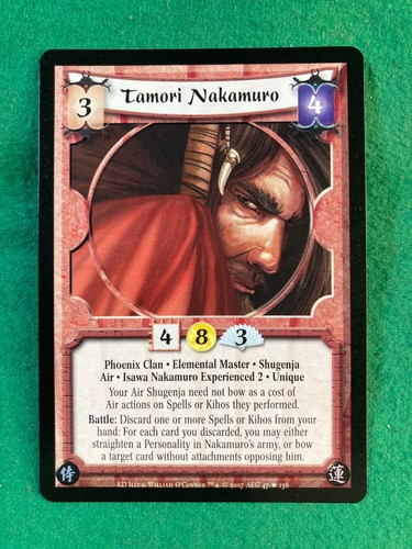 LEGEND OF THE FIVE RINGS, L5R CCG - (KHAN'S DEFIANCE) SINGLE CARDS - Picture 19 of 22