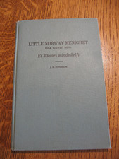 RARE LITTLE NORWAY J. SUNDHEIM Polk County, Minnesota History Book MN MENIGHET
