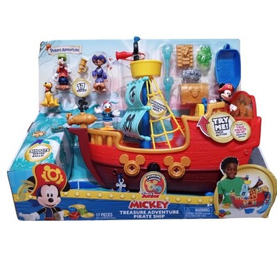 Disney: Mickey Treasure Adventure Pirate Ship 13.5''