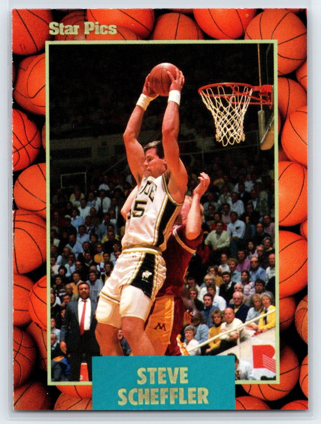 1990 Star Pics Steve Scheffler Rookie Medallion Parallel RC #61