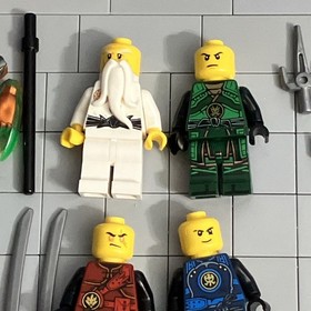LEGO NINJAGO The Hands of Time Minifig Zane 70624 Lot Of 7 H2 2