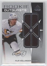2022 Upper Deck SP Game Used Rookie Outbursts Jersey Filip Hallander #RO-FH 13og