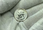 1938 Washington Silver Quarter AU+ H133