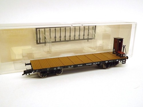 Fleischmann 5285 DR Drehgestell Flachwagen (Maßstab HO) Originalverpackt | Condition: Used
