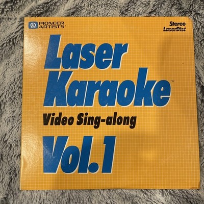 Video Laser Karaoke Laser Disc Vol 1. Pioneer Artists. Rare | eBay