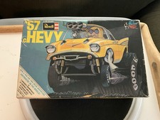 Vintage Revell Deals Wheels 57 Chevy 1/25 Scale Model, Built 1970