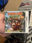 Donkey Kong Country Returns 3D: Nintendo Selects (3DS, 2016) Game And Case