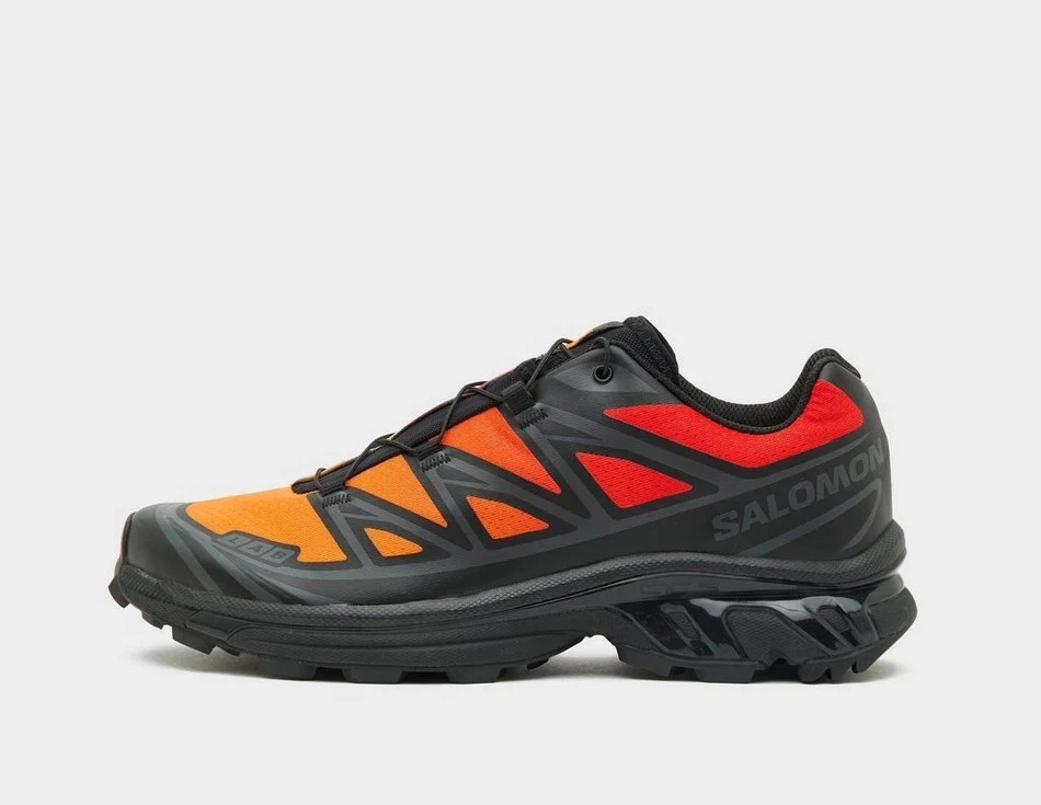 Salomon XT-6 'Ember' Trainers in Black and Orange