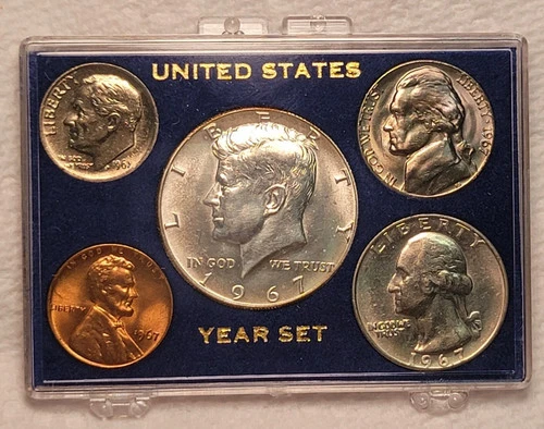 1967 Uncirculated United States Year Set-40% JFK