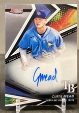 2022 Bowman’s Best MLB Curtis Mead Auto #B22-CME