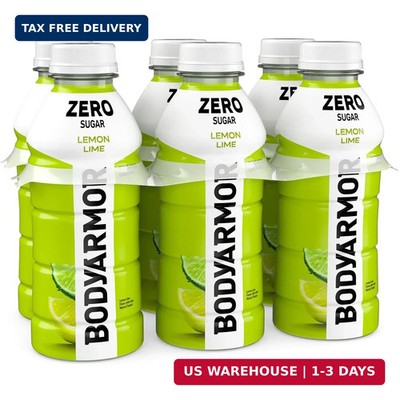 BODYARMOR ZERO Sugar Lemon Lime Electrolyte Drink, Natural Flavors, 16 Fl Oz Bot