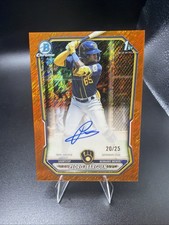 Pedro Ibarguen Bowman Chrome 2026 Orange /25 Auto