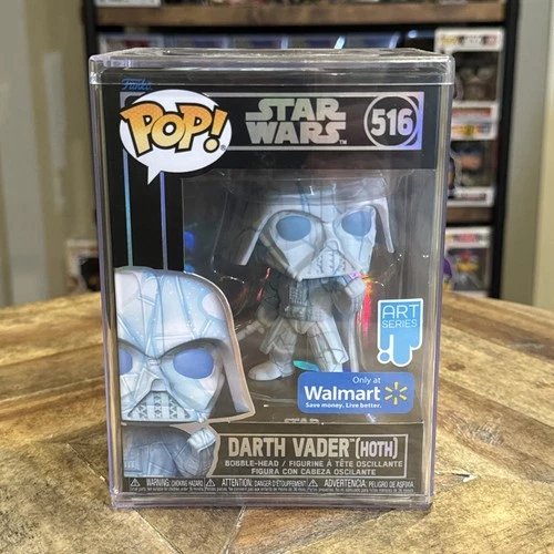 Funko Pop Star Wars Darth Vader Hoth #516 Walmart With Hard Case