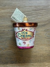Old World Christmas Ice Cream Ornament