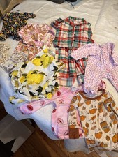5 Piece Baby Girl Bundle NB - 12M Outfits Matching Set Custom Lot Toddler Pink