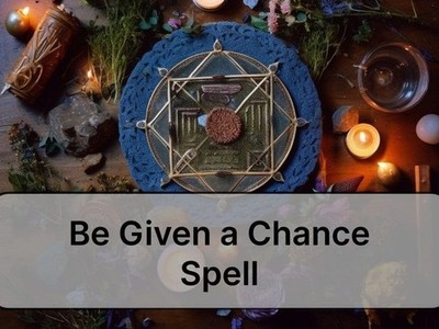 Be Given A Chance - Open Doors and Invite New Opportunities