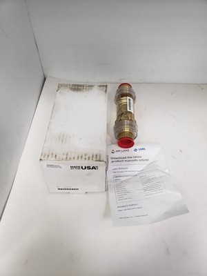 AW-LAKE CV-P30-W5N CLEARVIEW FLOW METER, NIB