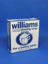 Williams MUG Shaving Soap - 1.75 oz - Since 1840 For A Lasting Lather - Inc Trkg