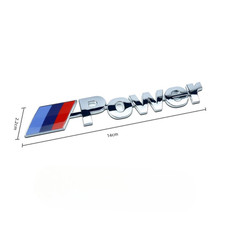 New M Power Badge Series Tail Emblem Sticker Car Rear Trunk Decal For Bmw M New M Power Badge Series Tail Emblem Sticker Car Rear Trunk Decal For Bmw M