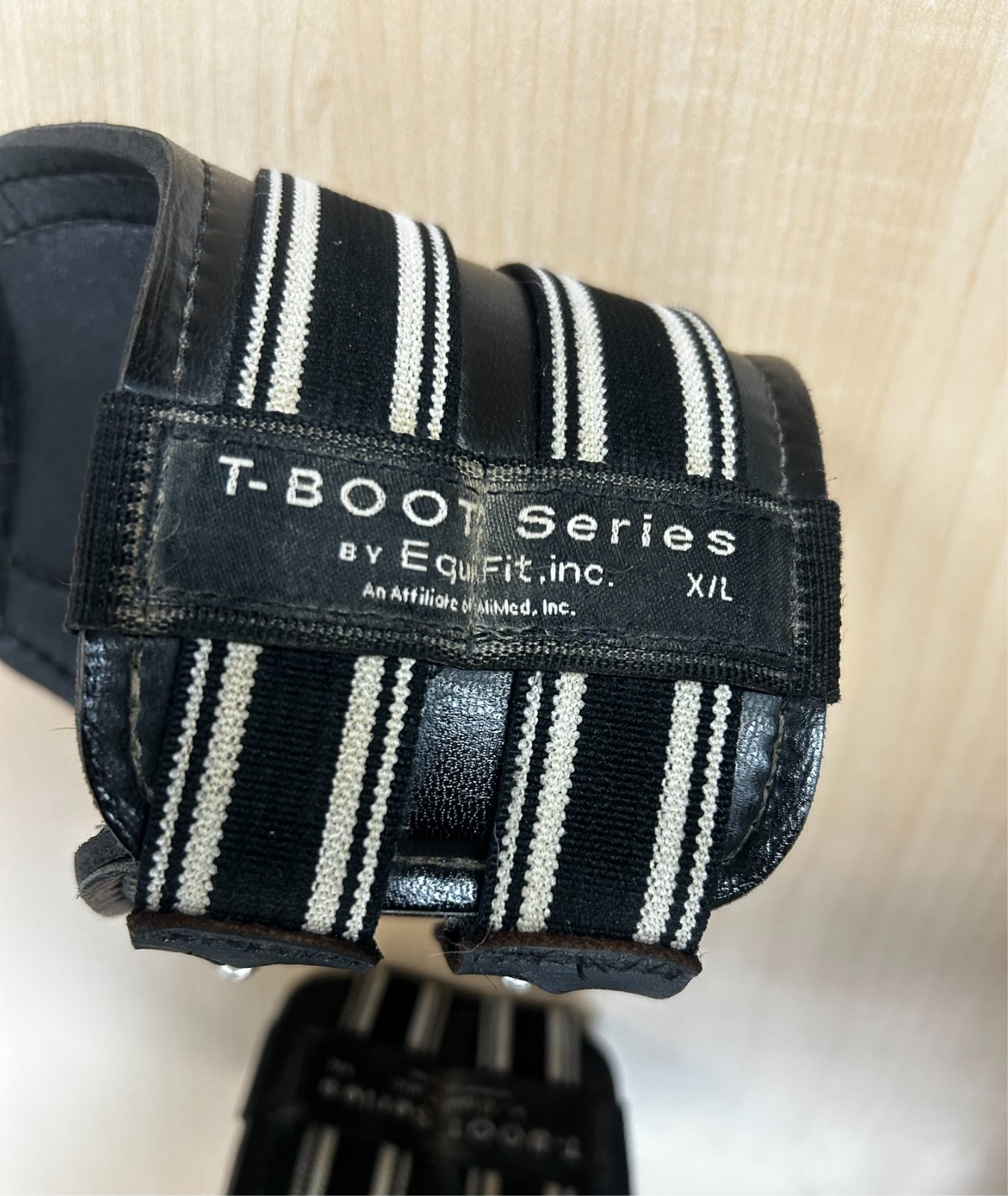 Equifit T-Boot Series Hind Fetlock Horse Boots Size XL With Padded Liners