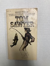 The Adventures of Tom Sawyer by Mark Twain 1968 PB Vintage