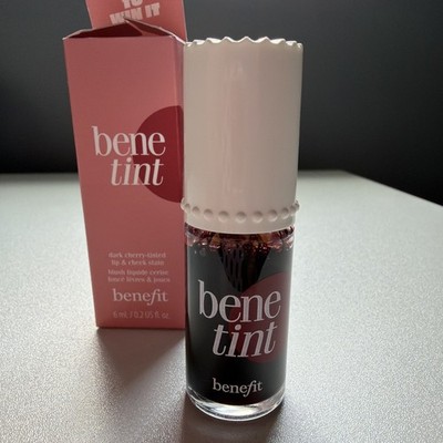 Benefit Cosmetics Benetint Lip & Cheek Stain Dark Cherry-NEW