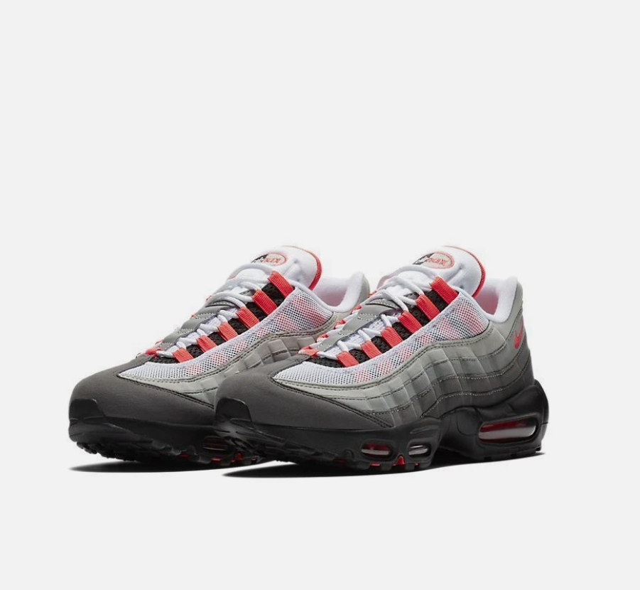 Nike Air Max 95 OG 'Solar Red' Men's sneakers US Size 8