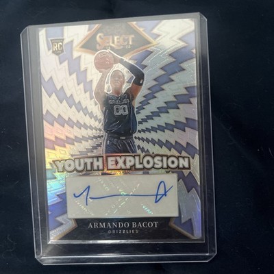 2024-25 Panini Select - Youth Explosion Signatures Armando Bacot  , RC)
