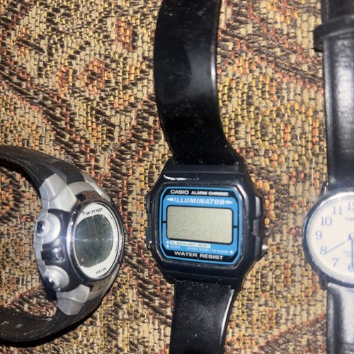 Lot Of 3 Watches - Timex Casio And Marathon - Picture 3 of 9