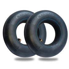 2 HeavyDuty Inner Tubes 4.10/3.504 for Lawn Mowers Trailers Wheelbarrows