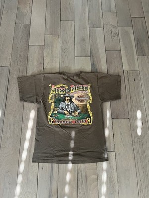Vintage 2007 Harley Davidson Aces & Eights Men s T-Shirt Size M