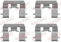 ZubehöRkit, Scheibenbremsbelag Quick Brake 109-1281 FüR Honda
