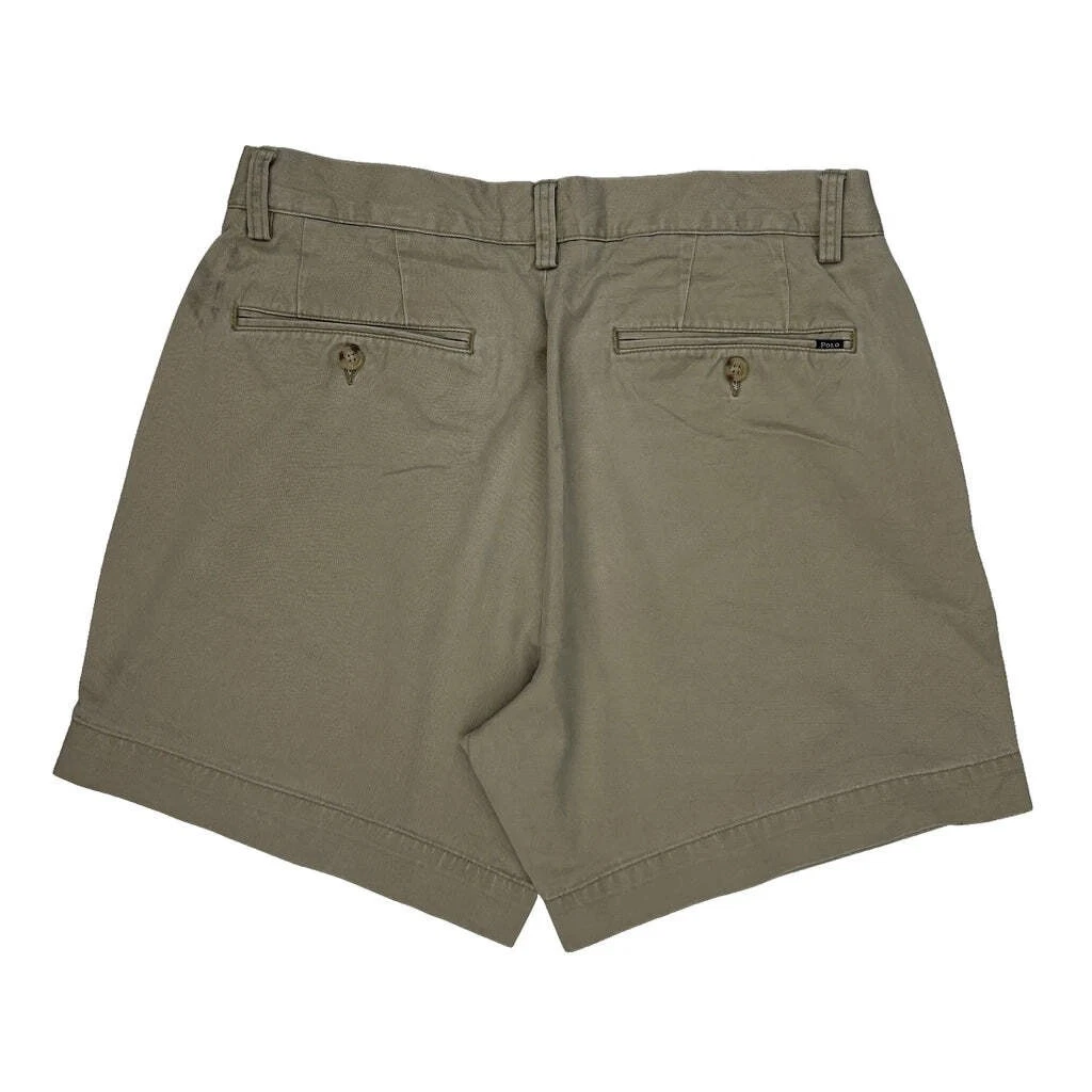 Polo By Ralph Lauren Chino Shorts - 30W 5L Khaki Cotton