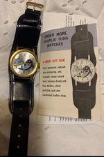 1971 Windup Star-Kist Sorry Charlie Tuna Advertising Character Watch 1ST Edition