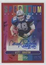 2023 Panini Absolute Spectrum Signatures Red /75 Daryl Johnston Auto 16wc
