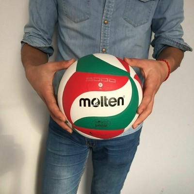 Molten Size5 Volleyball Ball  PU Leather Soft Touch Indoor Outdoor Game V5M5000#