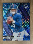 2025 Panini Mosaic Jaxson Dart Blue Prizm #362 NY Giants