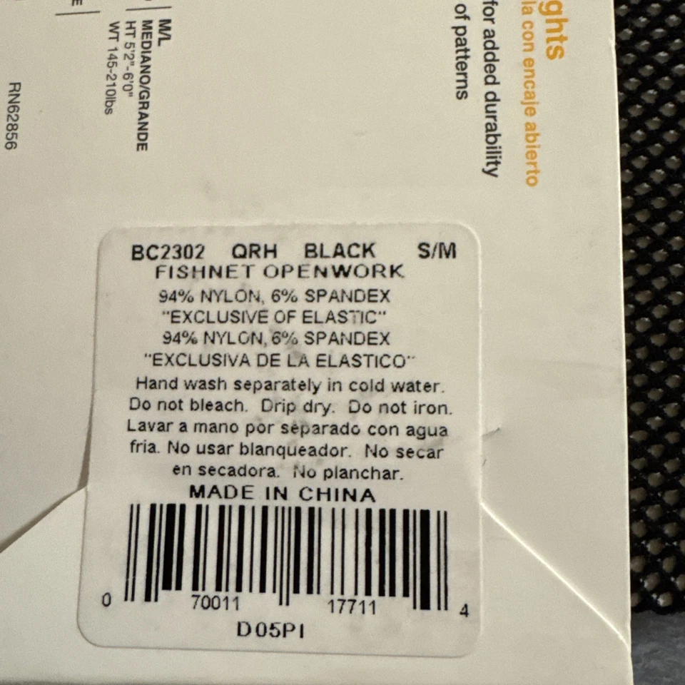 NUEVAS MEDIAS CALADAS S/M No Nonsense Black Fishnet   Foto 3 de 4
