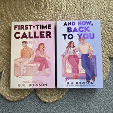 First Time Caller/And Now Back To You B.K. Borison Paperback EXCLUSIVE Sprayed