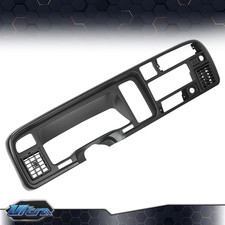 Dash Bezel Radio Trim Panel Surround Dashboard Black Fit For 1994-1997 Dodge Ram