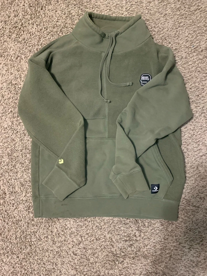 Brain Dead and Converse Collab Sudadera Talla Pequeña Foto 2 de 4