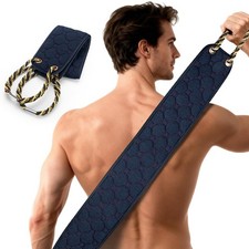 Exfoliating Back Scrubber with Handles, 38.5 Inch Double-Sided Back Exfoliator