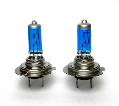 H7 12V 55W Xenon Super Star ECHTE 8500K Birne Halogen blau beschichtet Lampe