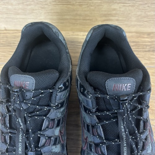 Scarpe Nike Unisex Taglia UK 6.5 P-6000 Running Palestra Nero Borgogna Air Max Scarpe da Ginnastica - Foto 11 di 12